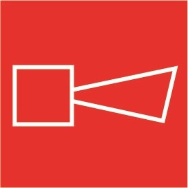 F11nf Звуковой оповещатель пожарной тревоги наклейка фотолюминесцентная