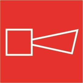 F11t Звуковой оповещатель пожарной тревоги табличка ПВХ-2мм