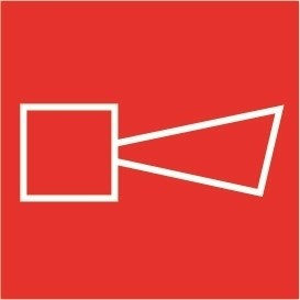 F11t Звуковой оповещатель пожарной тревоги табличка ПВХ-2мм