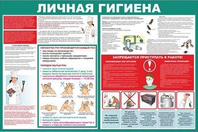 Стенд Личная гигиена размер 1000 х 750 пластик 3 мм ГС01 - фото 5733