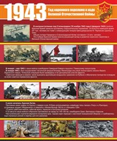 Стенд 1943 размер 1000 х 1200 пластик 3 мм