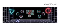 Стенд Твой ход  пластик 5 мм 4000 х 1200 (стыковка из двух частей 3000 х 1200 одна часть,2 часть 1000 х 1200)
