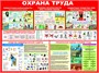 Стенд "Охрана труда" - сварка, лестницы, сиз  1200 х 1000 пластик 3 мм