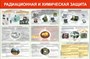 Стенд Организация обучения населения в области ГО размер 800 х 1200 пластик 3 мм