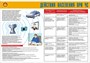 Стенд "Действия населения при ЧС" формат А2  594 х 420 пластик 3мм