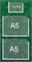Классный уголок стенд размер 1000 х 500 пластик 3 мм карманы А4 3шт, А5 2шт 05151